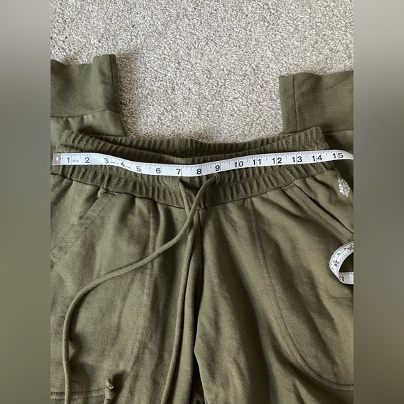Free People Movement Sunny Skinny Sweatpant Joggers in Everest Olive - Picture 7 of 11